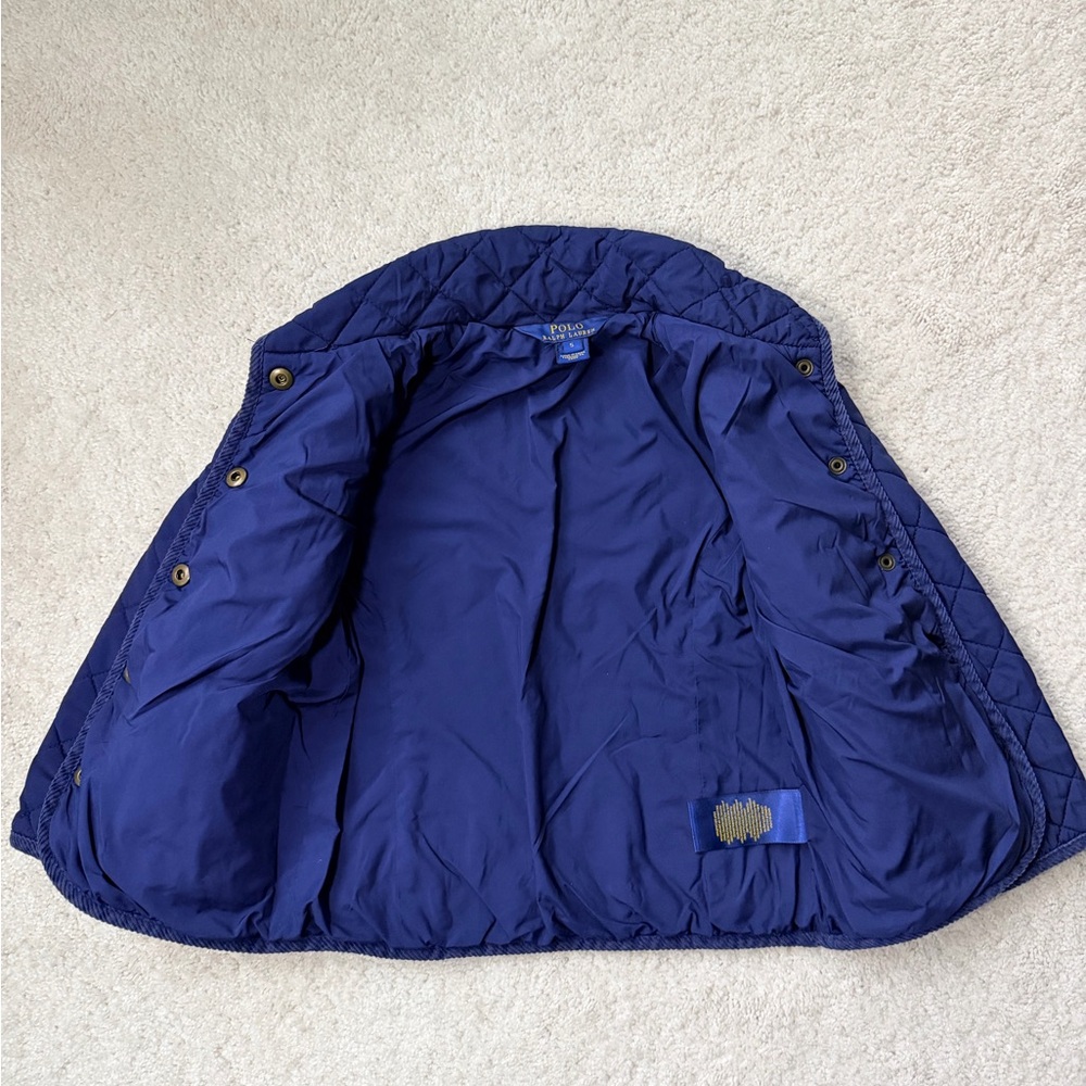 Polo by Ralph Lauren Kids Blue Quilted Jacket - Picture 8 of 14